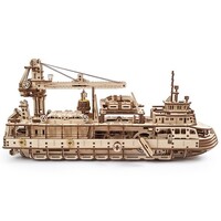 Ugears Wooden Model - Research Vessel
