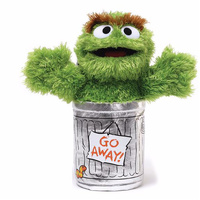 Sesame Street Soft Toy - Oscar The Grouch 25cm