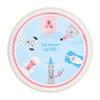 Annabel Trends Serving Plate - Did Someone Say Cake?