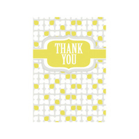 Mini Greeting Card - Thank you