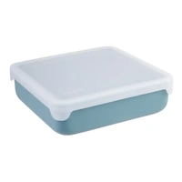 Melii - Luxe Silicone Sandwich Container 790ml Blue
