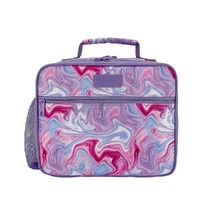 Sachi Style 321 Insulated Crew Lunch Bag - Marble Swirls