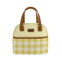 Sachi Style 237 Insulated Cali Lunch Bag - Daffodil Gingham