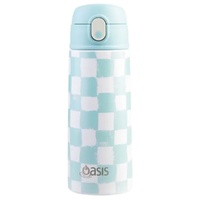 Oasis Double Wall Insulated Sipper Straw Kid's Drink Bottle - 550ml Check It Out