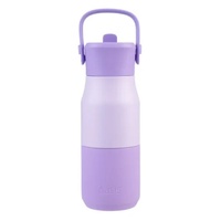 Oasis Double Wall Insulated Sipper Jnr Drink Bottle - 400ml Lilac