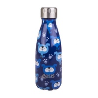 Oasis Insulated Drink Bottle - 350ml Blue Heeler