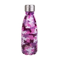 Oasis Insulated Drink Bottle - 350ml Camo Pink