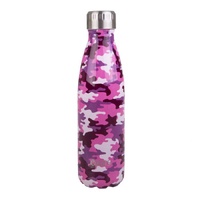 Oasis Insulated Drink Bottle - 500ml Camo Pink