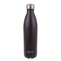 Oasis Insulated Drink Bottle - 500ml Hammertone Grey