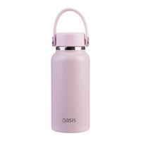 Oasis Double Wall Insulated Mini Bottle - 300ml Pink Lemonade