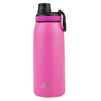 Oasis Sports Double Wall Insulated Screw Cap Water Bottle - 780ml Neon Pink