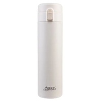 Oasis Double Wall Insulated Flip-Top Flask - 480ml Alabaster