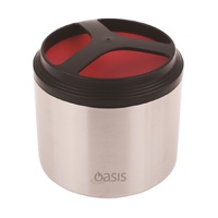 Oasis Vacuum Insulated Food Container - 1L Watermelon