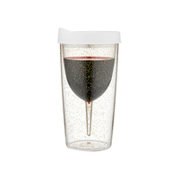 Porta - Glitter Vino Wine Tumbler