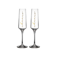 Tempa Celebration - Cheers Champagne Glass 2 Pack