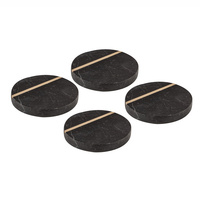 Tempa Emerson - Black Coaster 4 Pack