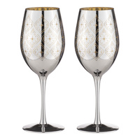 Tempa Estelle - Silver Wine Glass 2 Pack