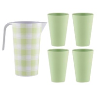 Porta Delilah - Jug & 4 Tumbler Set Sage