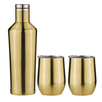 Tempa Aurora - Gold Portable Wine Gift Set