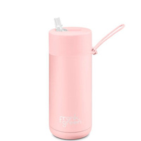 Frank Green Reusable Bottle - Ceramic 475ml Blushed Straw Lid