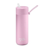 Frank Green Reusable Bottle - Ceramic 595ml Lilac Haze Straw Lid