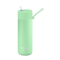 Frank Green Reusable Bottle - Ceramic 595ml Mint Gelato Straw Lid