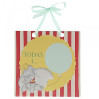 Disney Enchanting Baby Dumbo Milestone Plaque