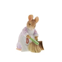 Beatrix Potter Figurine - Hunca Munca Brush and Dustpan