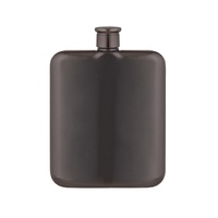 Davis & Waddell Taste Fine Foods Summit Hip Flask - Gunmetal