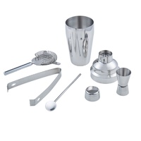 Davis & Waddell Maverick Silver Bar Set 5pc