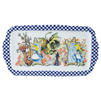 Alice Through The Looking Glass Rectangular Tray