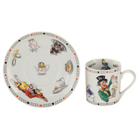 Cardew Design Alice In Wonderland Mad Hatter's Teaparty Cup & Saucer