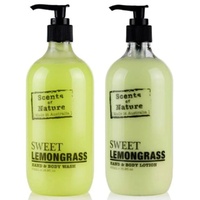 Scents of Nature by Tilley Wash & Lotion Bundle - Sweet Lemongrass
