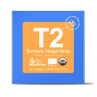 T2 Teabags x25 Gift Box - Turmeric Ginger Ninja