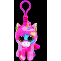 Beanie Boos - Fantasia the Multicoloured Unicorn Clip On