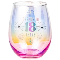 Holographic Stemless Glass - 18th