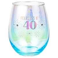 Holographic Stemless Glass - 40th
