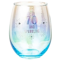 Holographic Stemless Glass - 70th