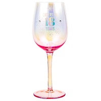 Holographic Wine Glass - 18th
