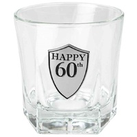 60th Birthday Whisky Glass