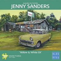 Blue Opal Puzzle - Yellow & White EK 1000pc