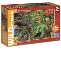 Blue Opal Puzzle - Wild Australia - Magical Rainforest 150pc
