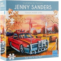 Blue Opal Puzzle - Red Ute in the Bush 1000pc