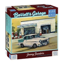 Blue Opal Puzzle - Barrett's Garage 1000pc