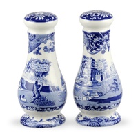 Spode Blue Italian - Salt & Pepper Shakers (Set of 2)