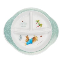 Beatrix Potter Peter Rabbit Section Plate With Suction