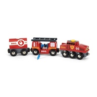BRIO World Vehicle - Rescue Firefighting Train