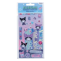 Hello Kitty and Friends Puff Stickers - Kuromi