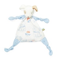 Bunnies By The Bay Knotty Teether Blankie - Ahoy Skipit Puppy