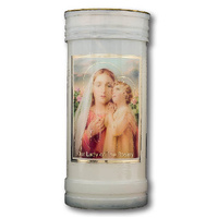 Devotional Candle - Our Lady Of The Rosary